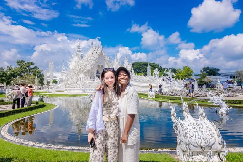 Chiang Mai: White, Red/Black & Blue Temples Tour with Lunch - Wat Rong Khun, the White Temple