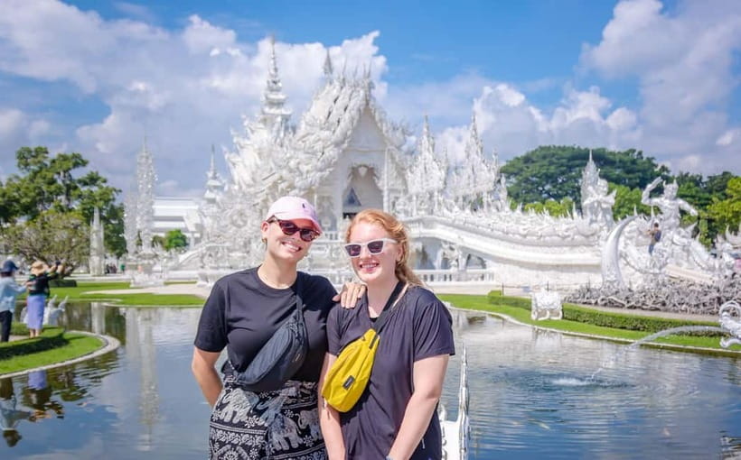 Chiang Mai: White, Red/Black & Blue Temples Tour with Lunch - Wat Huay Pla Kang and its hilltop views