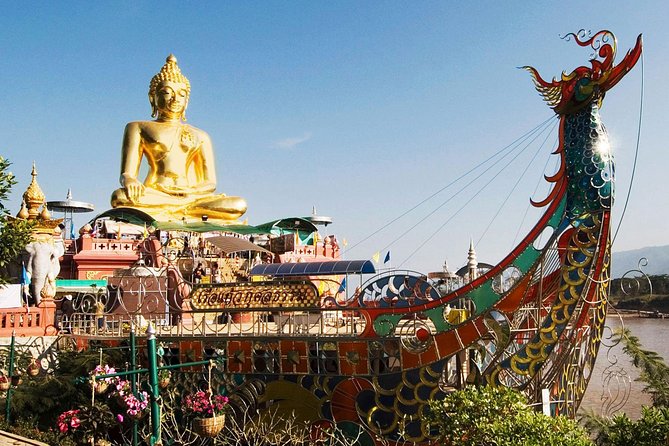 Chiang Rai Day Tour from Chiang Mai + The Long Neck Hill Tribe With Boat - The Blue Temple brings a different mood