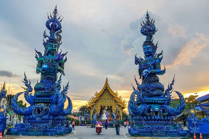 Chiang Rai Famed Temples and Golden Triangle Tour from Chiang Mai - Baan Dam shows a darker side of northern Thai art