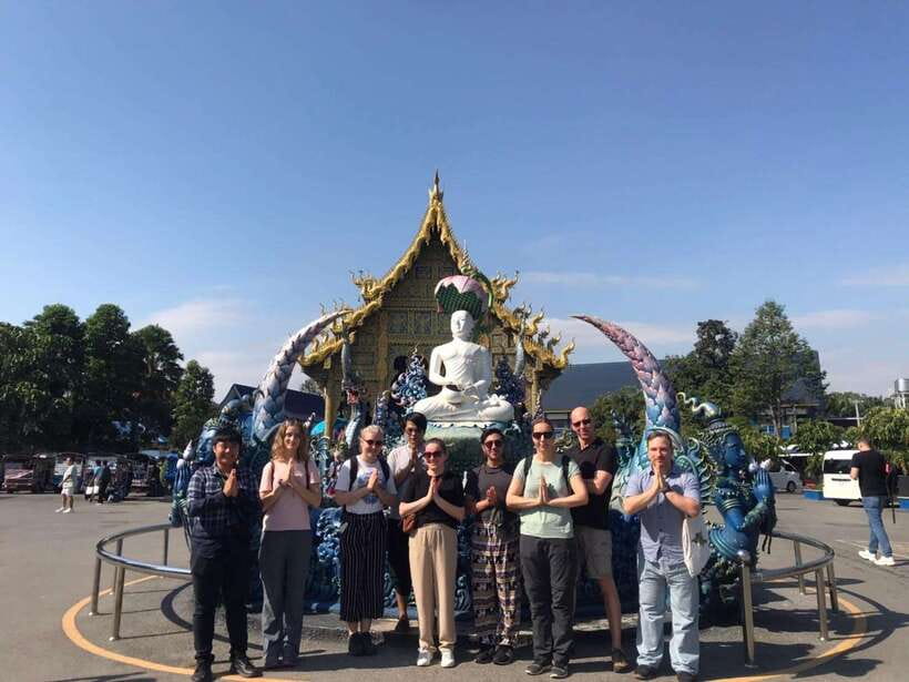 Chiang Rai: Guided Highlights Guided Tour with Buffet Lunch - Black House: art with an edge