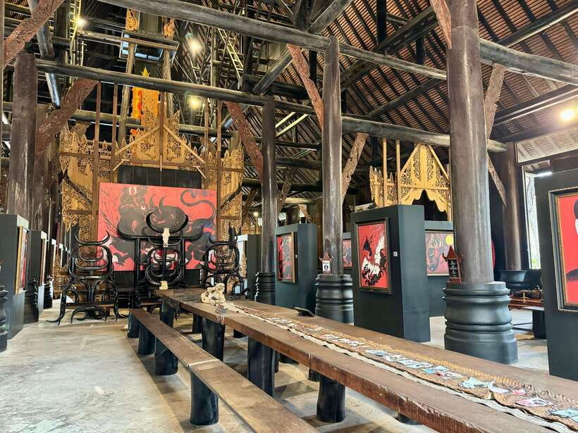 Chiang Rai: Iconic Temples & 7 Major Sites—River View Buffet - Wat Rong Suea Ten, the Blue Temple