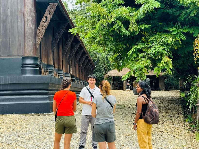 Chiang Rai: Iconic Temples & 7 Major Sites—River View Buffet - Baan Dam and the Black House Museum