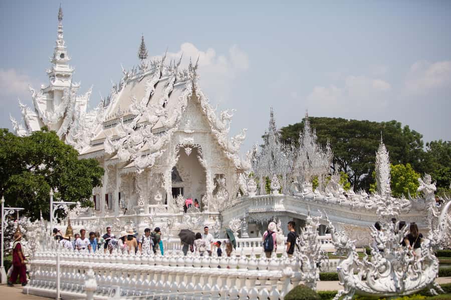 Chiang Rai White Temple and Blue Temple Day Tour - Wat Rong Khun, the White Temple