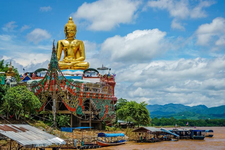 Chiang Rai White Temple and Blue Temple Day Tour - Wat Saeng Kaeo Phothiyan, the Temple of Light