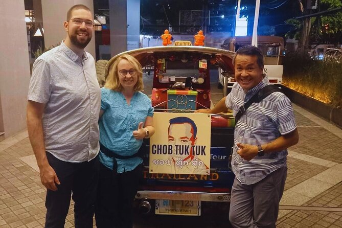 CHOB TUK TUK + Canal + Food Tasting - Walking from Pak Khlong Talad toward Old Siam Plaza