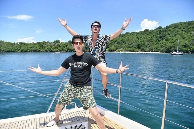 Coral and Racha Islands Luxury Catamaran Experience - Crew service and the party-cruise personality