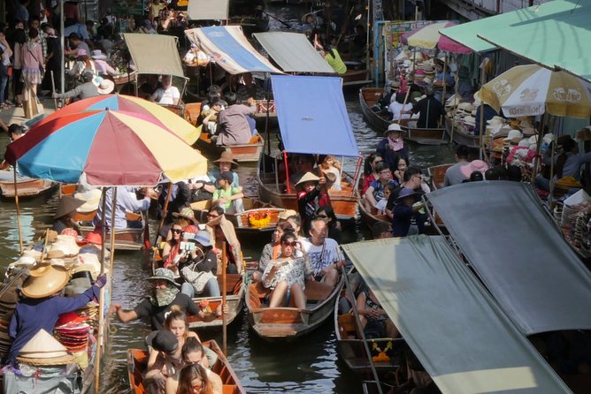 Damnoen Saduak Floating Market with Paddle Boat Ride (ex Bangkok) - Small group, vehicle, and value