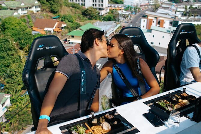 Dinner in the Sky in Phuket - Arriving at Restaurant487 in Karon