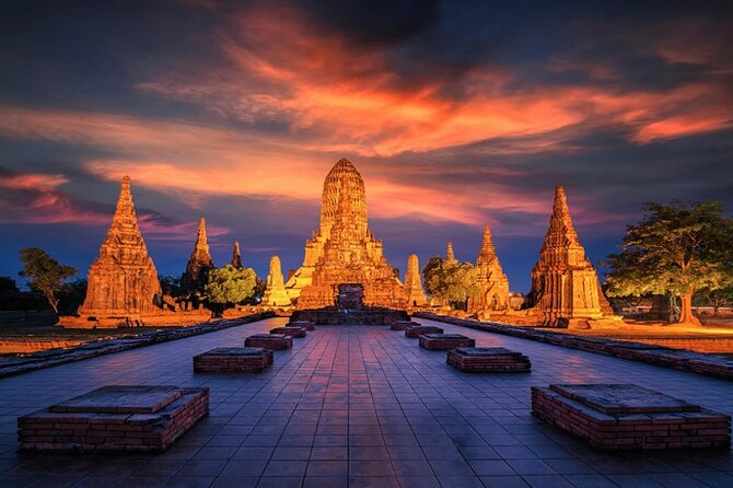 Discover Ayutthaya at Sunset: Historic Temples & River Cruise - Wat Mahathat and the Buddha head in the tree
