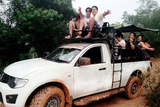 Eco Jungle Safari Tour around Koh Samui Including Lunch - The Jeep ride supplies the laughs and the bruises