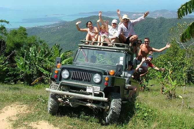 Eco Jungle Safari Tour around Koh Samui Including Lunch - Hin Ta and Hin Yai add a quick coastal stop