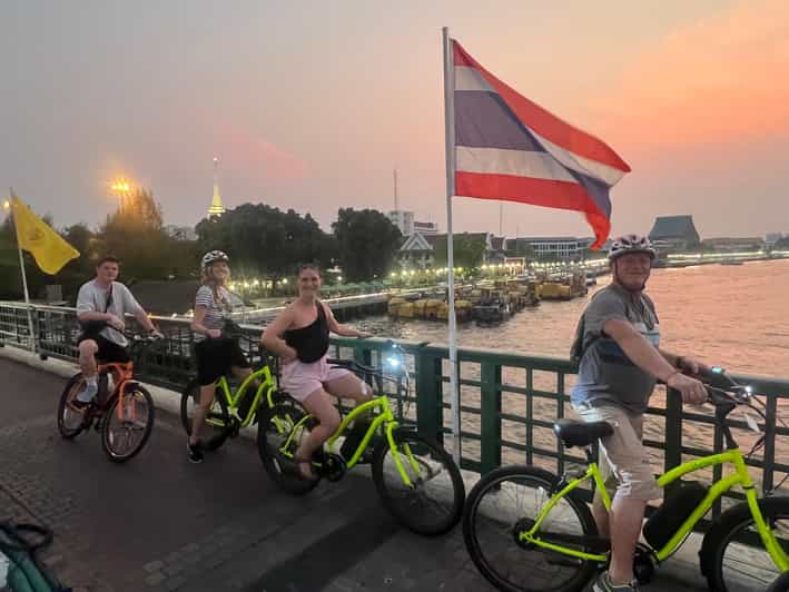 Electric Bike Tour - Crossing to Wat Kanyalanamitr