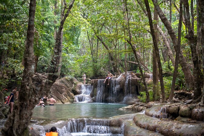 Erawan Waterfalls and Bridge Over River Kwai Tour from Bangkok - Lunch Before the National Park