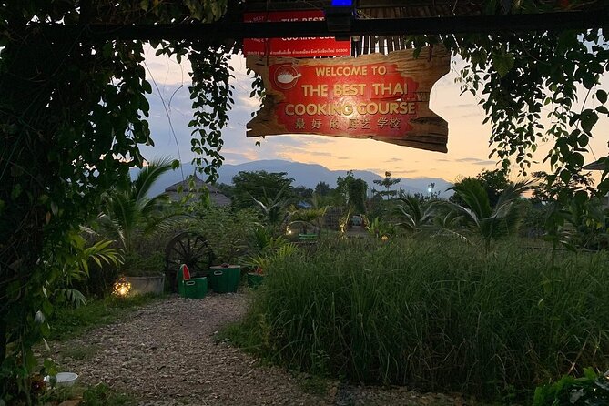 Evening Cooking Class in Organic Farm with Local Market Tour - Making curry paste from scratch