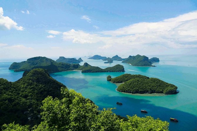 Explore Angthong National Marine Park by Big Boat from Koh Samui - Leaving Koh Samui on a traditional big boat