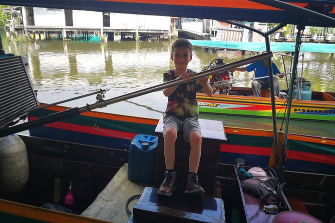 Explore Bangkok by Bike & Boat with Lunch - Khlong Dan finishes the ride on the water