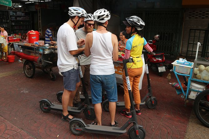 Explore Bangkok by E-Scooter & Try Street Food - Chinatown on two wheels