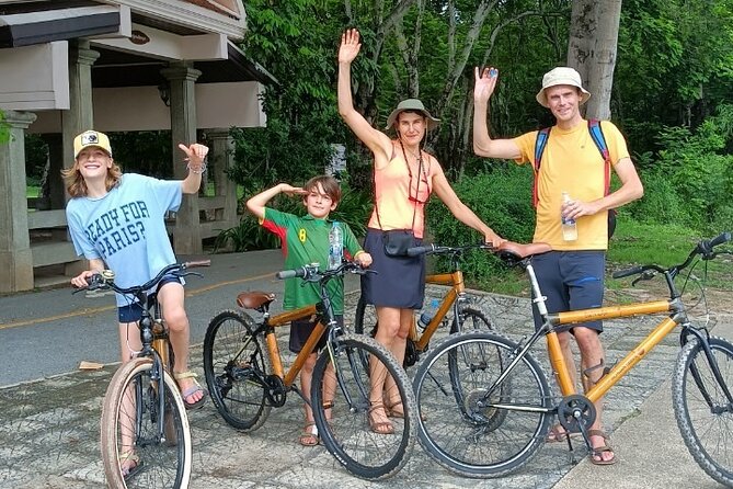 Family Bicycle Tour in the Green Oasis of Bangkok on Bamboo bikes - Lunch and drinks after the ride