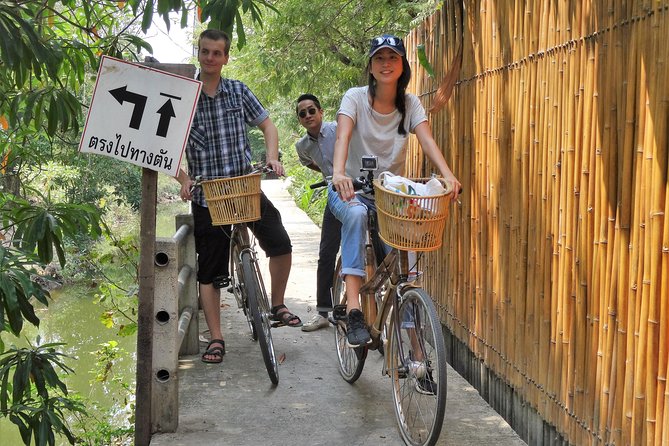 Family Bicycle Tour in the Green Oasis of Bangkok on Bamboo bikes - What the $60.12 price includes