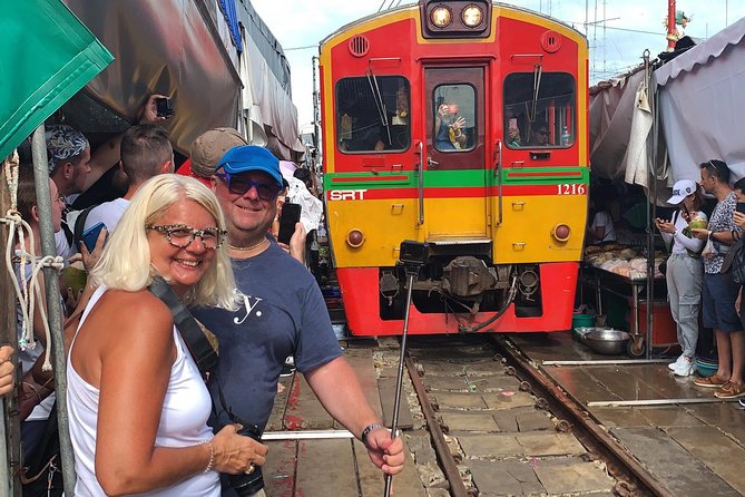 Floating and Railway Market (Optional Waterfall): Private Tour - What this private Bangkok day trip really covers