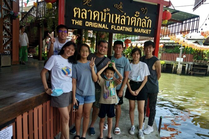 Floating & Railway Markets and Erawan Waterfall [Optional Luxury] - Coconut nectar and palm sugar production
