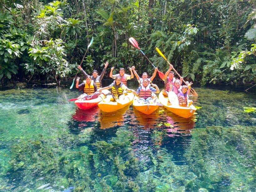 From Ao Nang: Kayaking at Klong Rud with Hotel Transfers - Key points at a glance