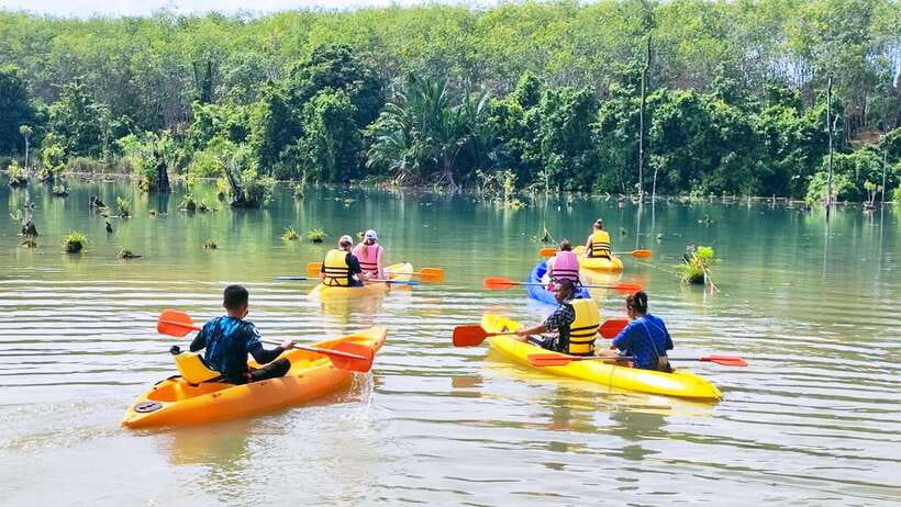 From Ao Nang: Kayaking at Klong Rud with Hotel Transfers - How this compares with a typical Krabi boat day