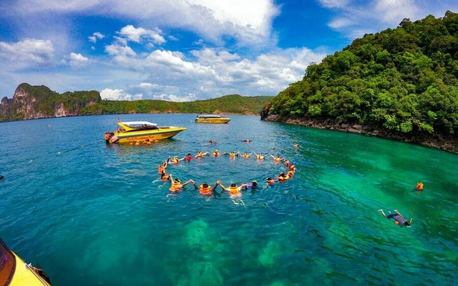 From Ao Nang: Phi Phi Islands Day Tour by Boat with Lunch - Monkey Beach and the realities of popular islands