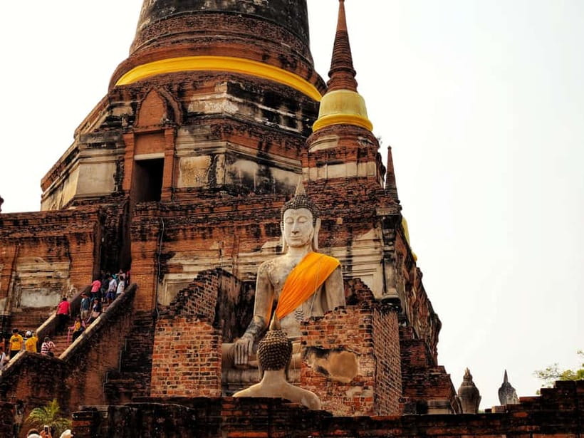 From Bangkok: Ayutthaya & Ayothaya Floating Market Day Trip - Wat Phra Sri Sanphet, the grand royal temple