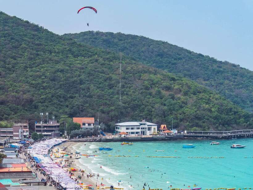 From Bangkok: Pattaya Koh Larn & Sanctuary of Truth Day Trip - From Bali Hai Pier to Koh Larn by speedboat