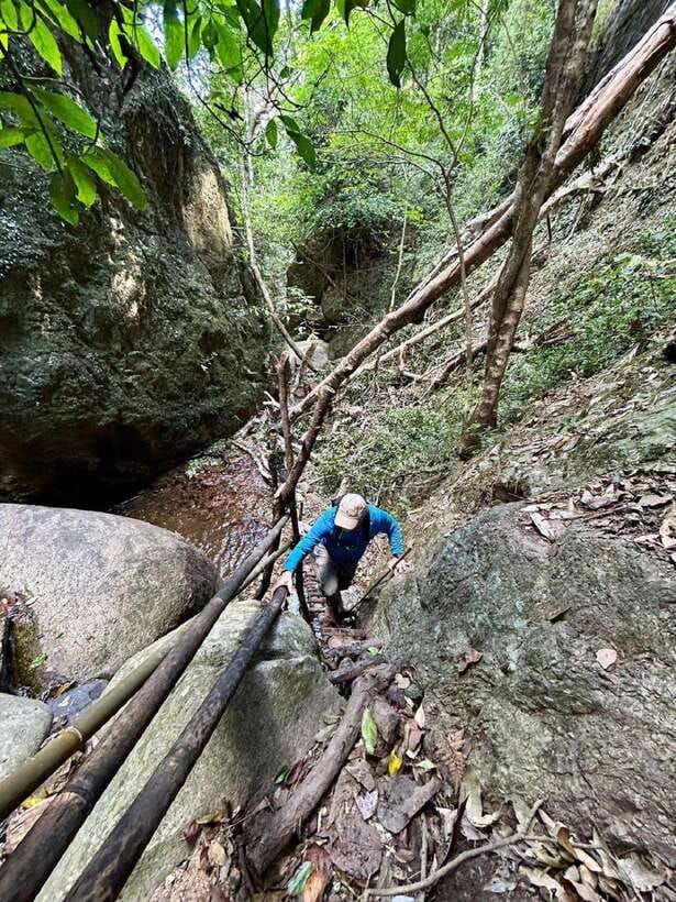 From Chiang Mai: Doi Saket Hiking Tour with Lunch - Stream crossings and the natural bridge
