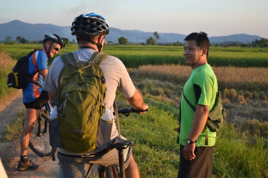 From Chiang Mai: Mae Taeng Valley and Waterfalls Cycle Tour - Rice fields, plantations, and village life