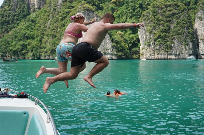 From Khao Lak : Phi Phi Islands Adventure Day Trip with Lunch - Monkey Beach and a short wildlife stop