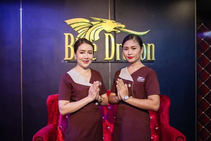 From Krabi: Blue Dragon Cabaret Ticket Dazzling Night - Aqua changes the mood with an aquatic theme