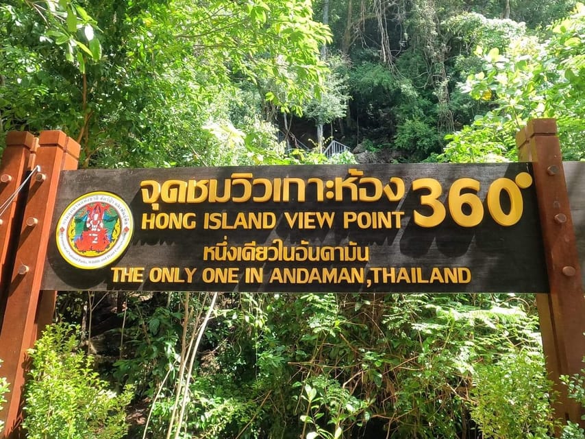From Krabi: Hong Islands Day Trip by Speedboat with Lunch - Daeng Island appears on the ride home