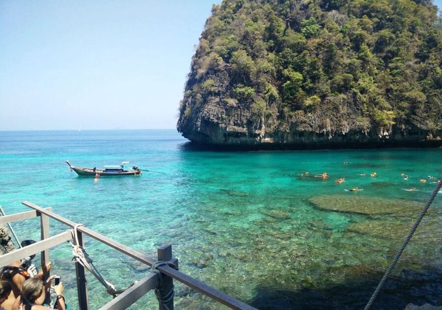 From Krabi: Phi Phi Island Full-Day Private Speed Boat Tour - Viking Cave and Phi Leh Lagoon