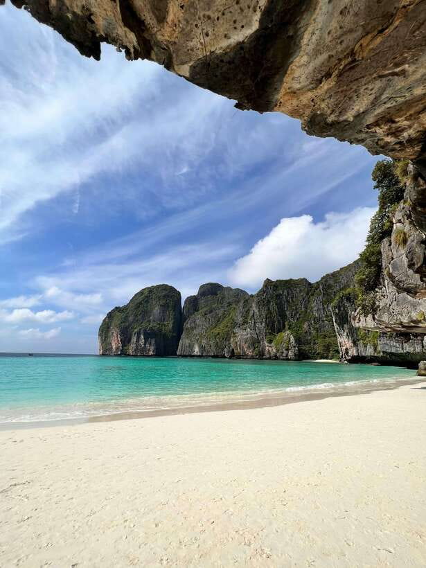 From Phi Phi: Half Day Longtail Boat Tour to Maya Bay - Loh Samah Bay is the link to Maya Bay