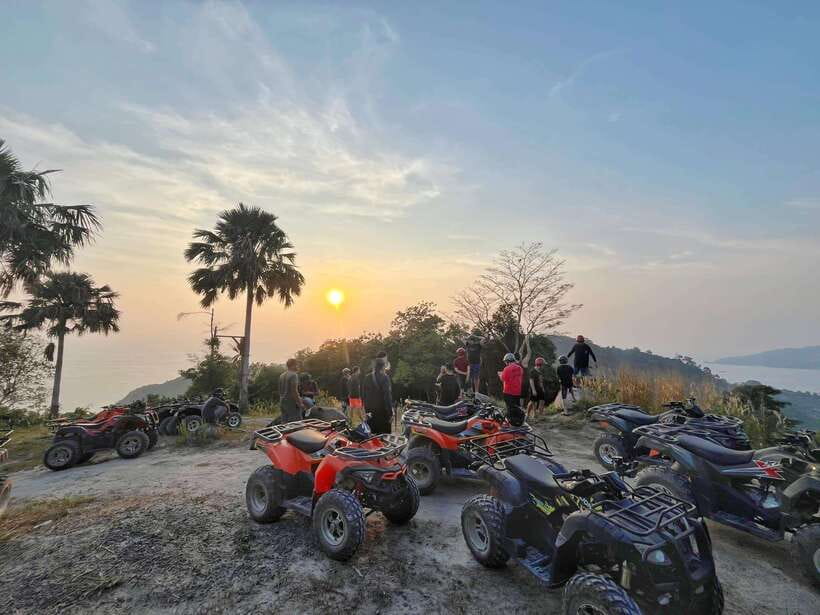 From Phuket: ATV Scenic Routes with Karon and Patong Views - The safety briefing and first few minutes