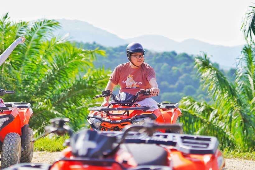 From Phuket: ATV Scenic Routes with Karon and Patong Views - Hotel pickup sets the tone