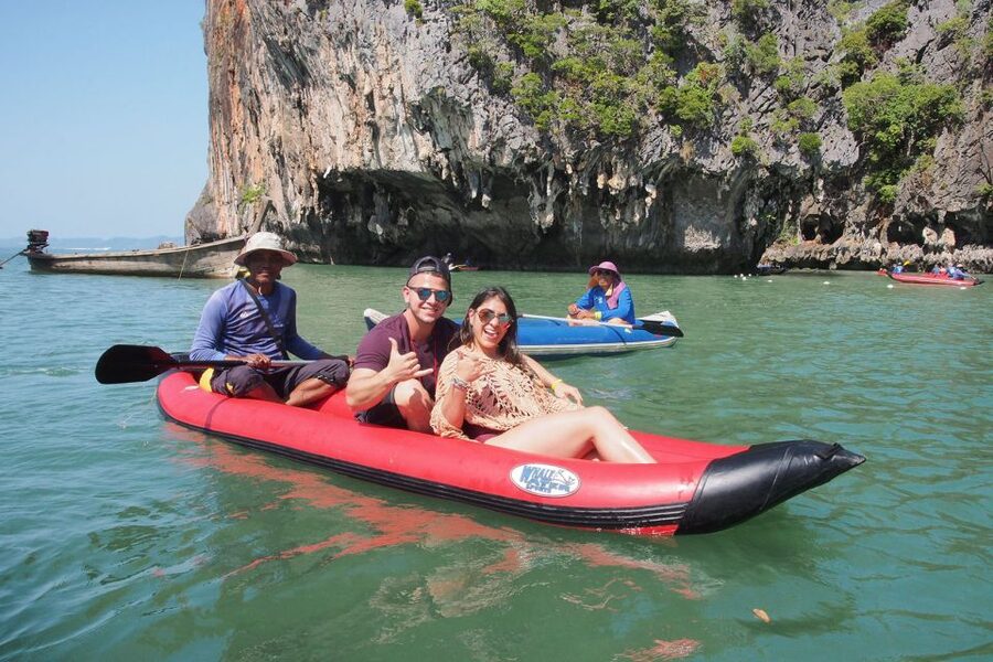 From Phuket: James Bond and Phang Nga Bay Tour by Speedboat - Naka Island: a softer finish by the water