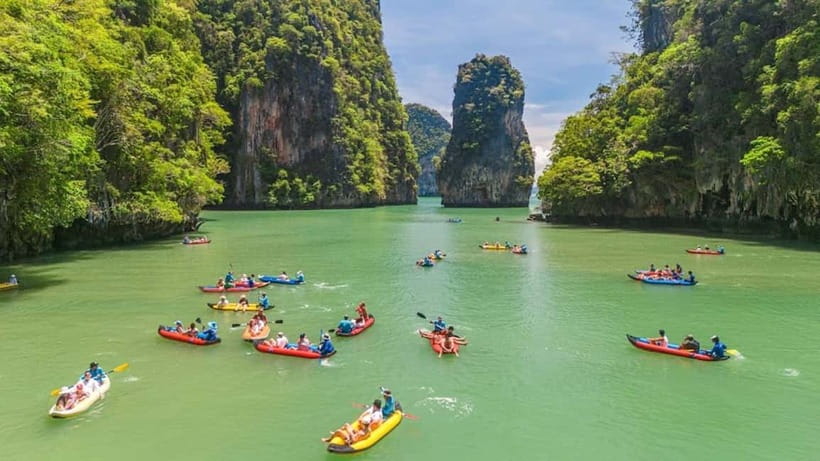 From Phuket : James Bond Island by Bigboat & Canoe Adventure - What $62 buys you