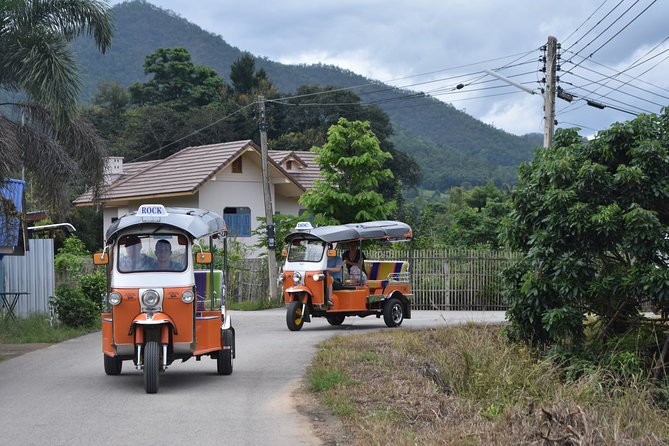 Full Day Chauffeur Driven Tuk Tuk Adventure in Chiang Mai including rafting - Riding the specially built tuk tuks