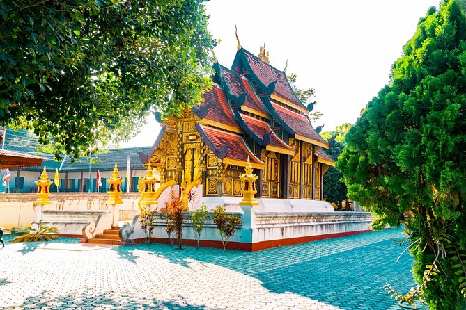 Full Day Chauffeur Driven Tuk Tuk Adventure in Chiang Mai including rafting - The remote mountainside temple and its 360-degree view