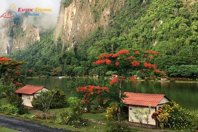 Full-Day Freshwater Lake Resort Fishing in Phang Nga - A slower afternoon among fruit trees