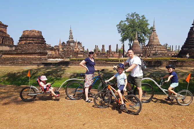 Full Day Sukhothai Historical Park Tour - Riding through the main historical park