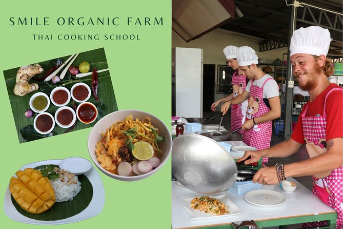 Full Day Thai Cooking at Farm (Chiang Mai) - Starting at 8:00 am with pickup in Chiang Mai city