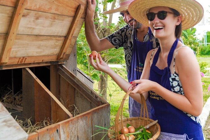 Full-Day Thai Cooking Class with Grandma - Market and Farm Tour - Starting at Charoen Charoen Market at 9:00