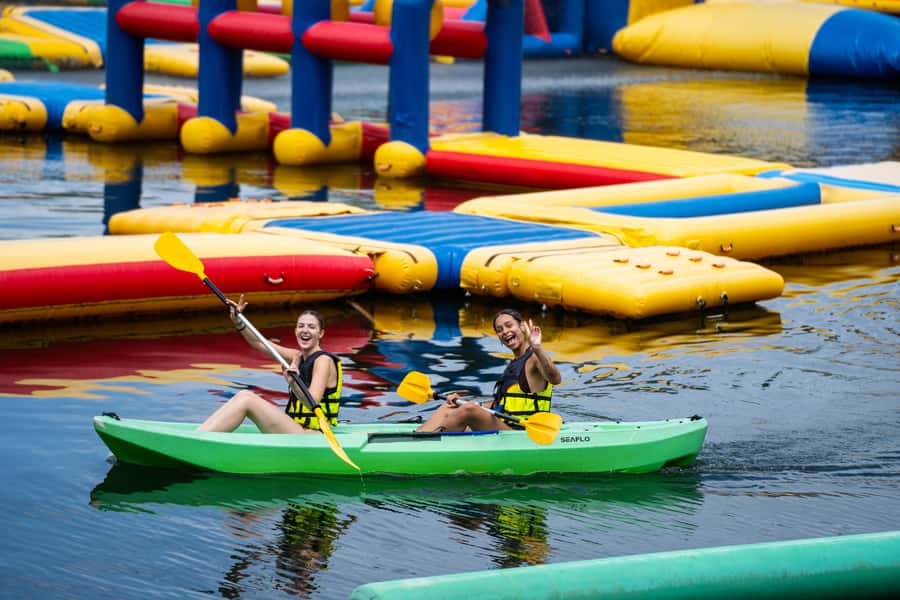 Grand Canyon Water Park Ticket - The 400-Meter Double Zipline