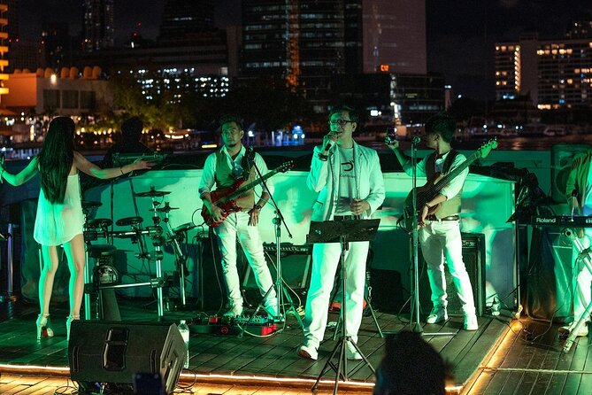 Grand Pearl Dinner Cruise Experience at Bangkok with Pickup - What the $137.27 price includes